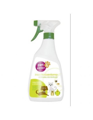 INSECTICIDA ENTORNO ANIMALES 500 ML. PET&GARDEN
