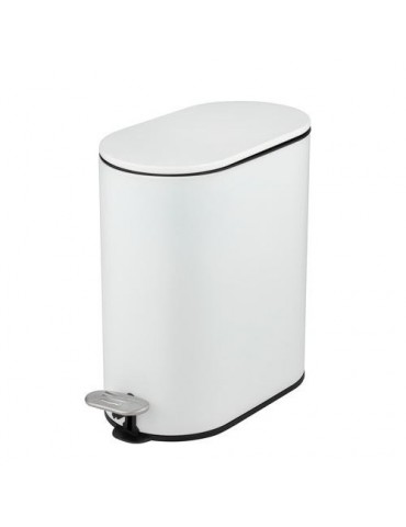 CUBO DE PEDAL 5L 14x28.5x29CM COLLUNGO BLANCO