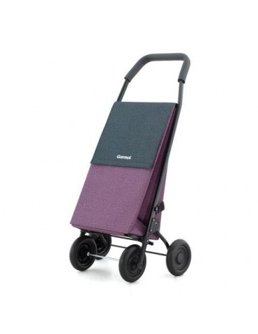 CARRO COMPRA CROSS DENIM 55L BERENJENA/NEGRO