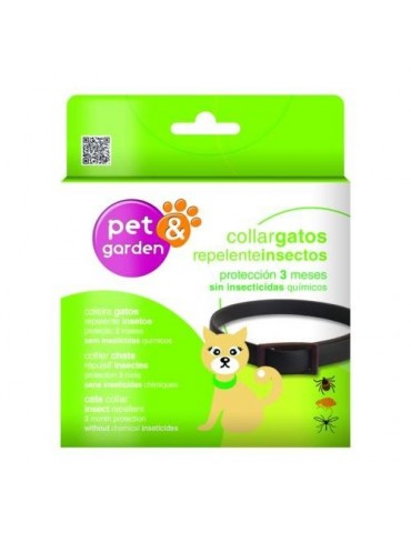COLLAR REPELENTE INSEC.GATOS PET&GARDEN 1-40592