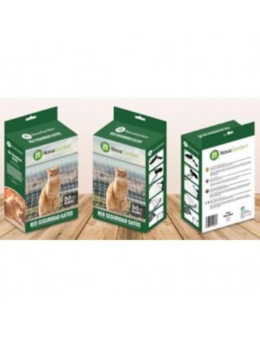 RED SEGURIDAD GATOS 2X3 M 203020