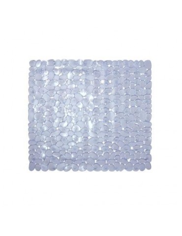 ALFOMBRA BAÑO ANTIDESLIZ.54X54 BLANCO MARELIA 5224