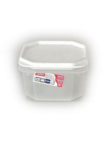 CONTENEDOR ALIMENTOS 0.6 L. BLANCO 1160101