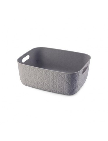 CESTA SOFTEX M 12,5L GRIS OSCURO 258714