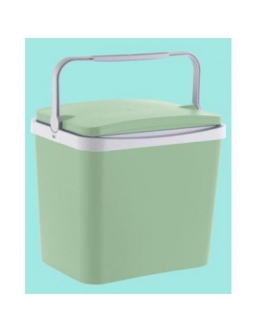 NEVERA RIGIDA PORTAT 24L VERDE PASTEL CAMPOS 75340