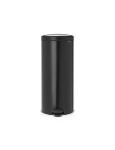 CUBO DE BASURA PEDAL NEGRO 30L NEWICON 114540