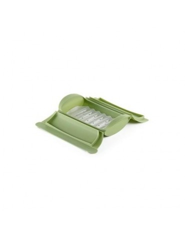ESTUCHE DE VAPOR C/BANDEJA 2 PERSONAS COLOR VERDE