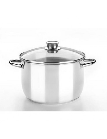 OLLA CON TAPA CRISTAL 30 CM. OPTIMA M453130