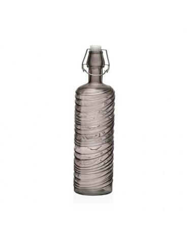 BOTELLA GRIS 1000ML 8.2X8.2X30.6  22500088