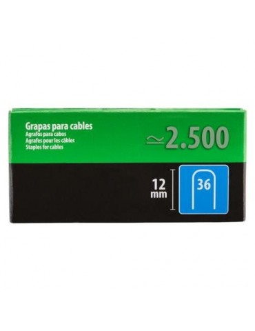 GRAPA CABLE N 36 14 MM (CAJA 850 UND)