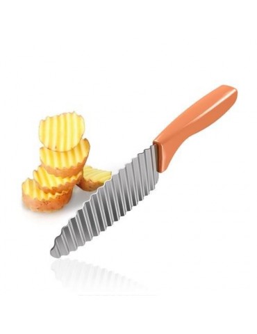 CUCHILLO DECORADOR ONDULADO ACERO INOX 252795000