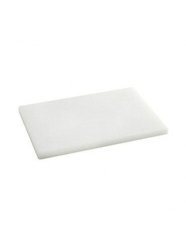 TABLA CORTAR POLIETILENO 29X20X1.5CM  BLANCA