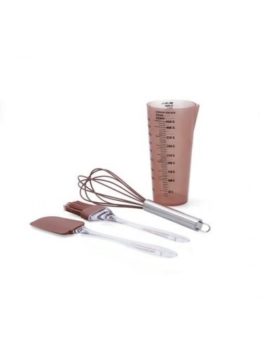 SET 3 GADGETS COCINA SILICON C/CUBO RTS CRETA QUID