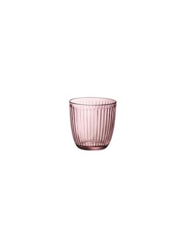 VASO AGUA 30CL (CAJA 6) LINE PINK 5403
