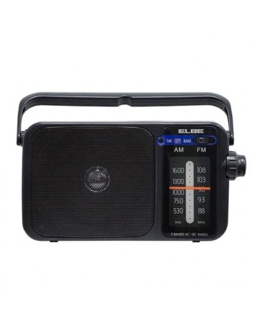 RADIO PORTATIL AM/FM RED O PILAS ELBE RF-942