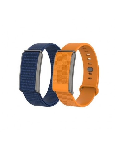 PULSERA INTEL MOVE FITBAND NARANJA AZUL MARINO