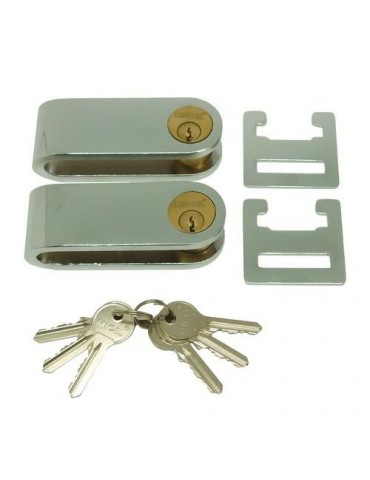KIT 2 CANDADOS REJA BALLESTA CN16 115X40MM LL/I