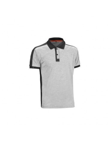 POLO TECNICO M/C ELITE PRO GRIS/NEGRO T.M