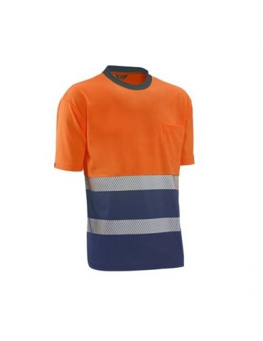 CAMISETA M/C ALTA VISIBILID LONDON NAR/AZUL T.XL