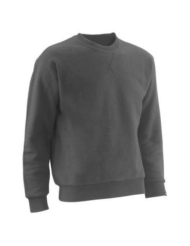 SUDADERA UNISEX GRIS ALGODON TEAM T.M