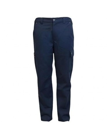 PANTALON MULTIBOLSILLOS ROAD ELASTICO AZUL T.XL