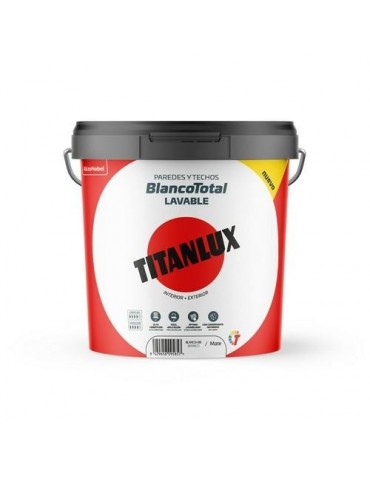 PINTURA BLANCO TOTAL MATE 4 LITROS