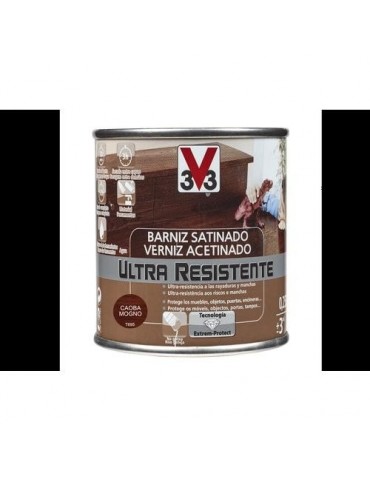 BARNIZ INT. ULTRA RESISTENTE SATIN. 250ML CAOBA