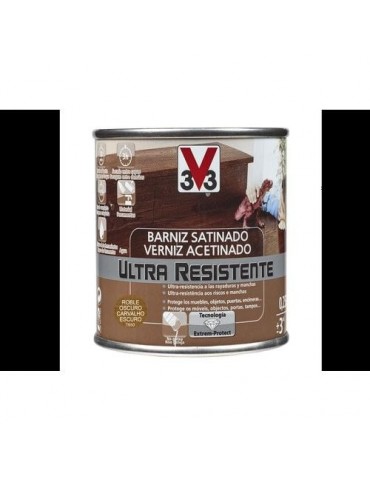 BARNIZ INT. ULTRA RESIST.SATIN. 250ML ROBLE OSCURO