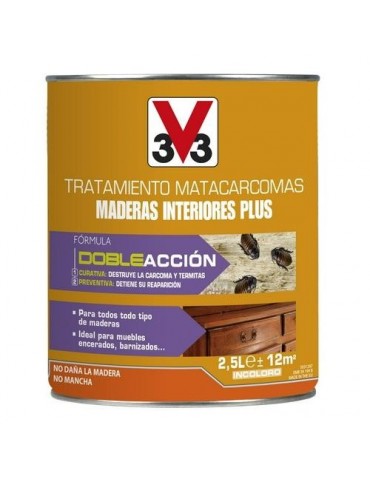 MATACARCOMAS MADERAS INTERIOR PLUS 2,5L