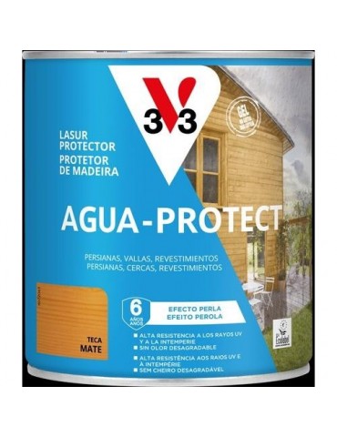 LASURE AGUA PROTECT TECA MATE 0.75L