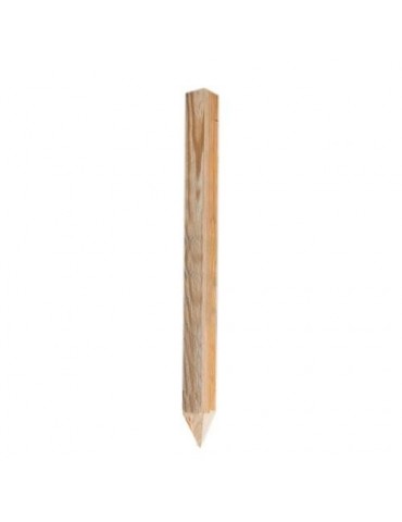 ESTACA DE MADERA EST01 400X30X30MM HAYA