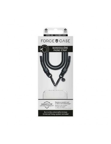 BANDOLERA UNIVERSAL MOVIL NEGRO 15MTS F151309