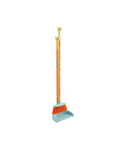 SET INFANTIL BARRER GIRAFA RECOGEDOR Y PALO