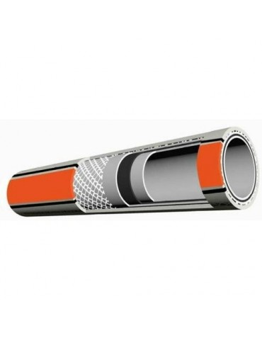 KIT MANGUERA C/REFUERZO 15MMX25MT QLIMAX GTS GRIS