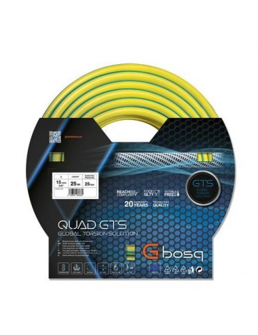 MANGUERA C/REFUERZO 15MMX50M QUAD GTS AMARILLO