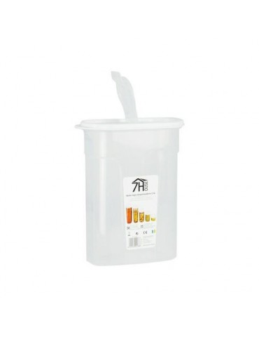 BOTE CON TAPA DISPENSADORA 2,4L BLANCO 4138