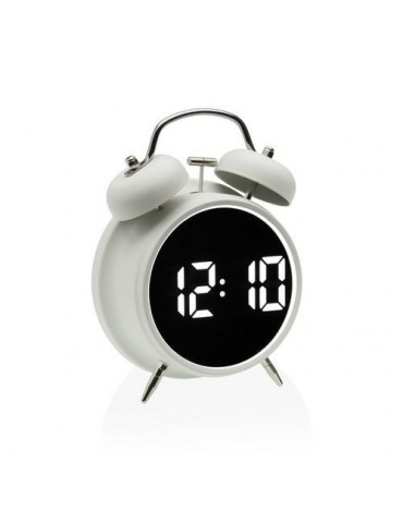 RELOJ DESPERTADOR DIGITAL BLANCO 22730009