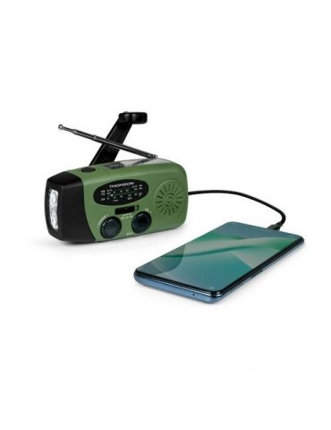 RADIO AM/FM C/LINTERNA Y POWERBANK 2000MAH RT260