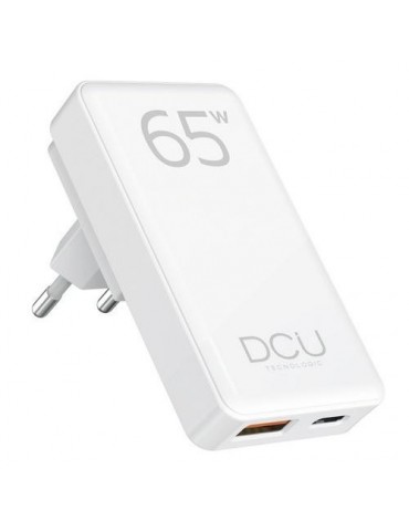 CARGADOR PLEGABLE USB-C PD 65W USB-A QC 3.0 18W