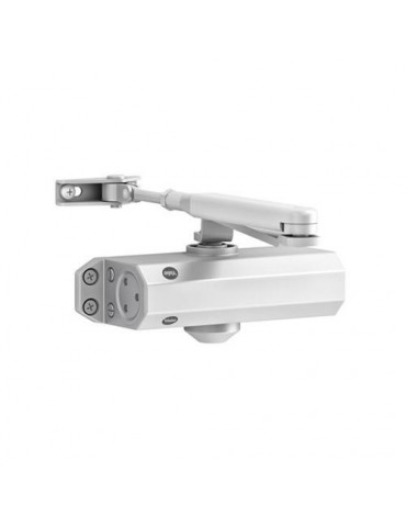 CIERRAPUERTAS BRAZO/RETENEDOR BLANCO 3500-4-50