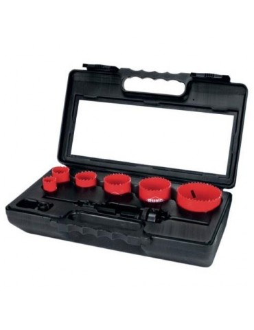 JUEGO 8 PIEZAS CORONAS HSS+SOPORTES A106340