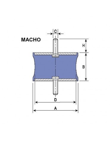 DINAFLEX DIABOLO MACHO R3 M-8