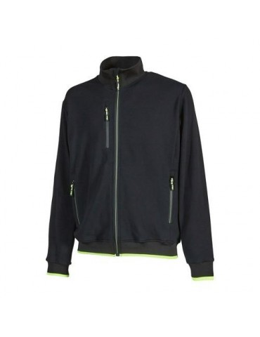 SUDADERA TRABAJO WASP NEGRO CARBON T-L