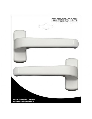 JUEGO MANILLA 6800 ALUMINIO BLANCO (BL.) 17080