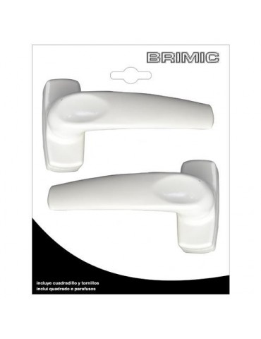 JUEGO MANILLA 6802 ALUMINIO BLANCO (BL.) 17083