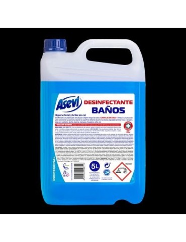 LIMPIADOR DESINFECTANTE BAÑOS GERPOSTAR 5L 24371