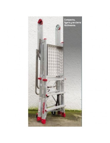 ESCALERA CON PLATAFORMA 5 PELDAÑOS PLS5