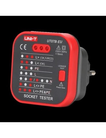 COMPROBADOR DE ENCHUFES UT07B-EU 10229
