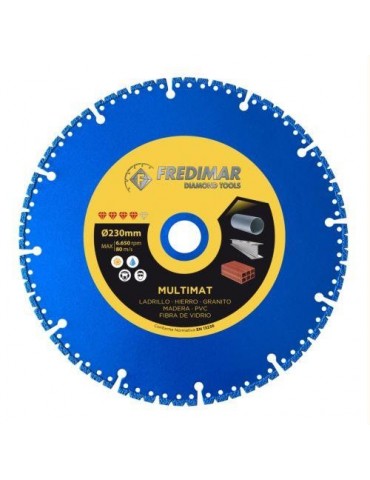 DISCO TODOTERRENO 230MM. MULT.SPORT. DVC230MTM-SP