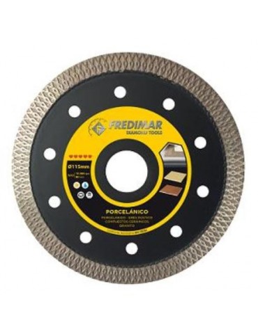 DISCO PORCELANICO Ø115 TURBO TRENZADO ALTURA 10MM.